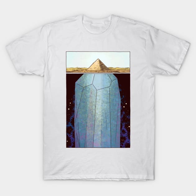 Crystal Ship T-Shirt by jesse.lonergan
